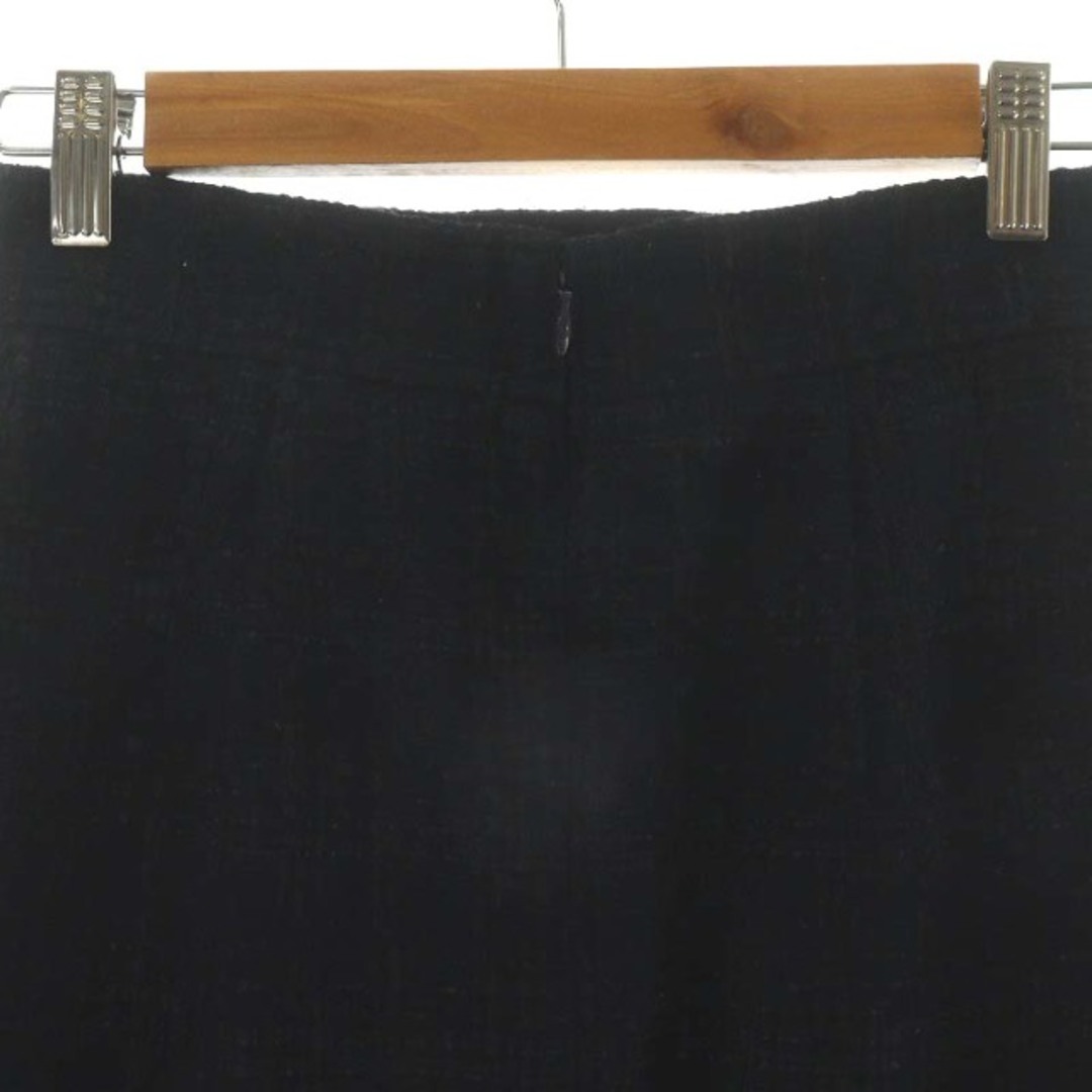 ANAYI(アナイ)のアナイ 21SS フレアスカート ミモレ ロング ツイード 36 S 紺 レディースのスカート(ロングスカート)の商品写真
