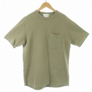 ラコステ(LACOSTE)のLACOSTE 鹿の子地ポケットTシャツ ポロシャツ 半袖 M TH073EL(Tシャツ/カットソー(半袖/袖なし))