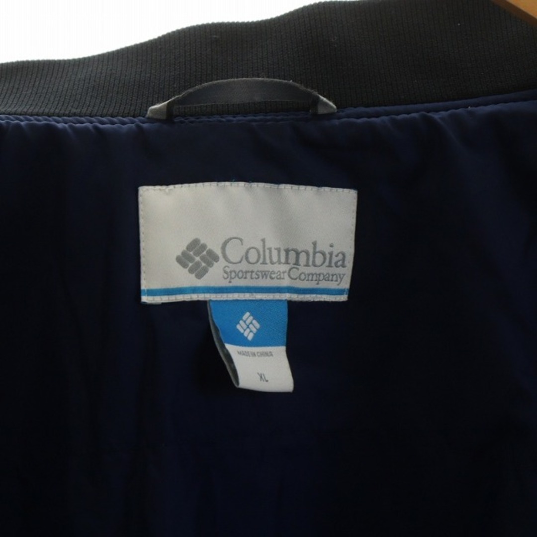 Columbia(コロンビア)のColumbia アメリカンボーダーパスジャケット ジップアップ XL 黒 紺 メンズのジャケット/アウター(ブルゾン)の商品写真