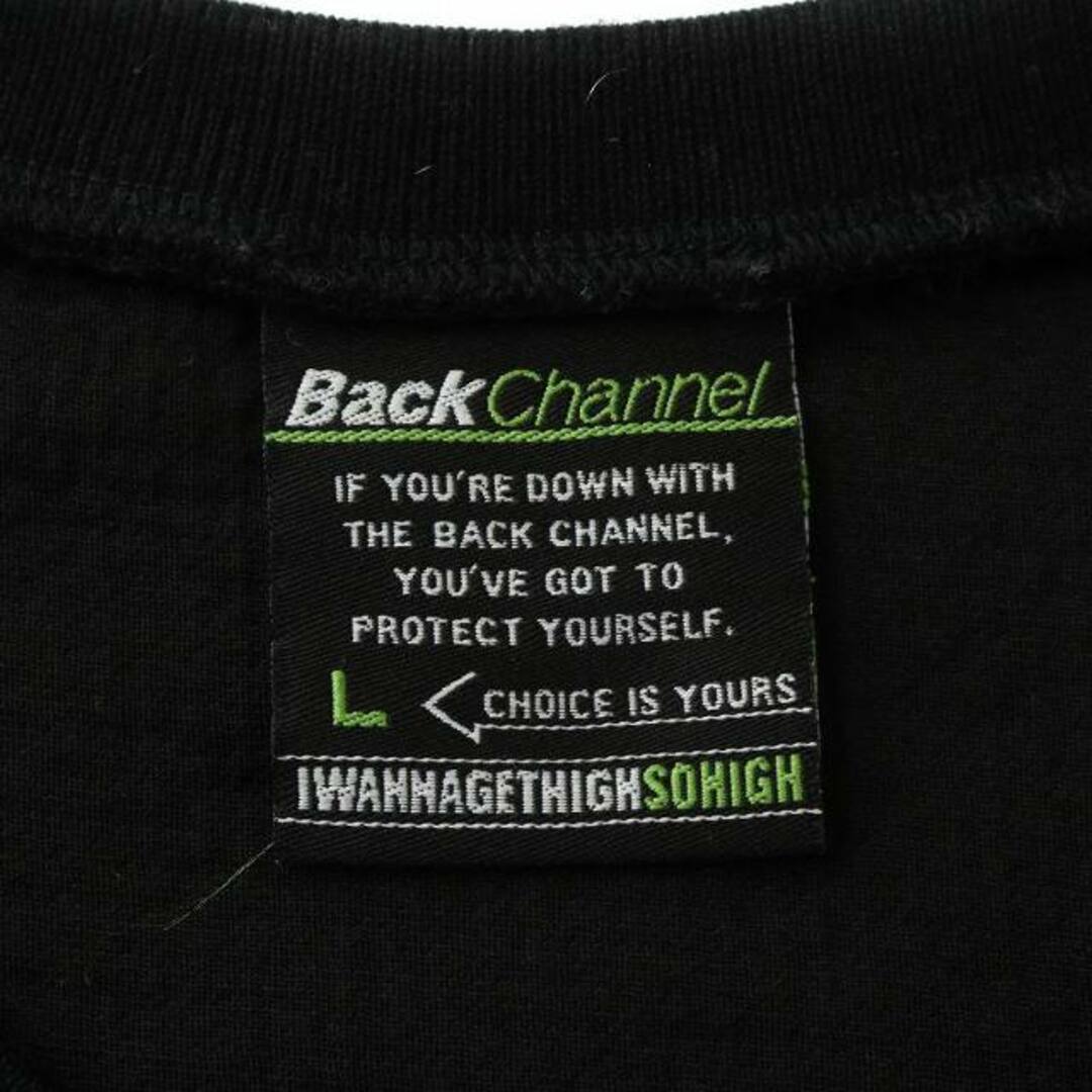 Back Channel(バックチャンネル)のBACK CHANNEL ニット セーター Vネック 長袖 紺 2521264 メンズのトップス(ニット/セーター)の商品写真
