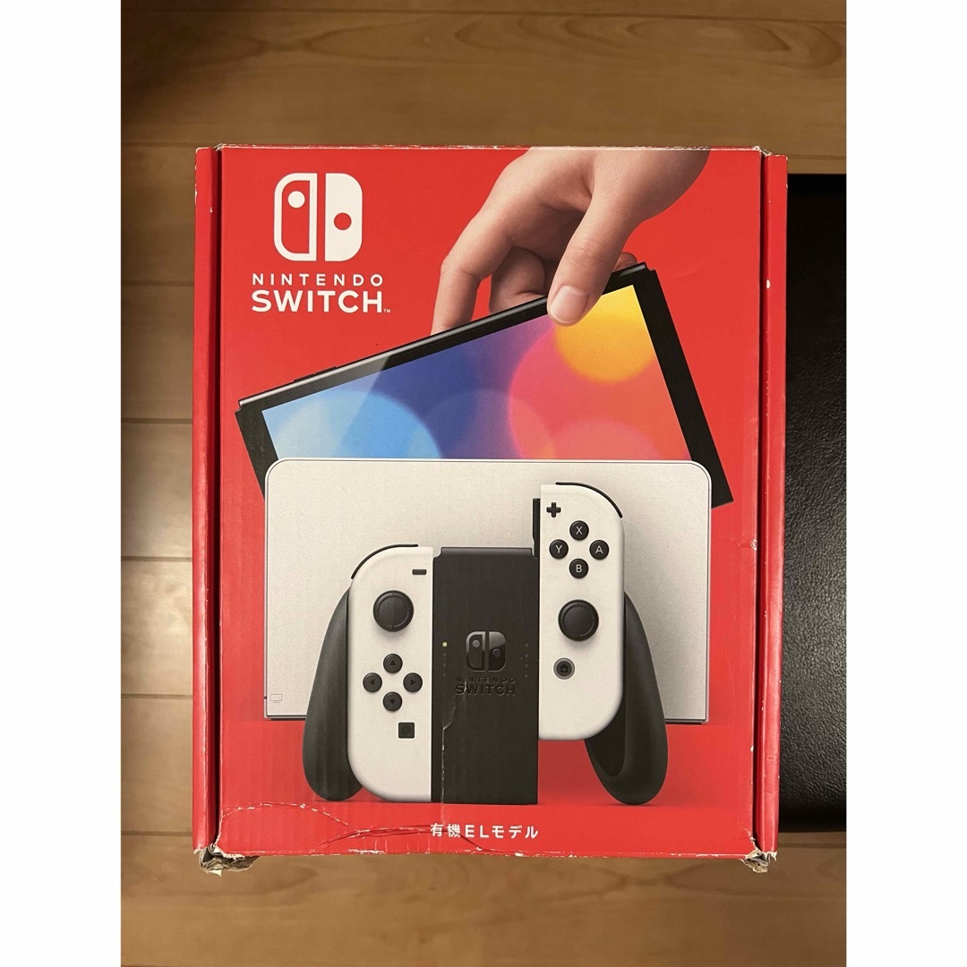 Nintendo Switch(ニンテンドースイッチ)の有機ELモデル Nintendo Switch ホワイト エンタメ/ホビーのゲームソフト/ゲーム機本体(家庭用ゲーム機本体)の商品写真