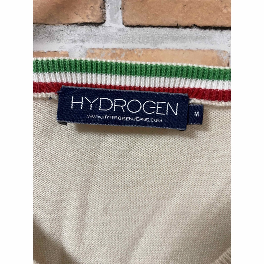 HYDROGEN(ハイドロゲン)の【お洒落】HYDROGEN ハイドロゲン☆ドクロがかっこいいシンプルなニット！ レディースのトップス(ニット/セーター)の商品写真