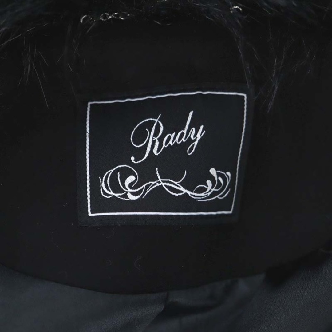 Rady(レディー)のレディ スエード ジャケット ブルゾン フェイクファー付き ジップアップ M レディースのジャケット/アウター(ブルゾン)の商品写真