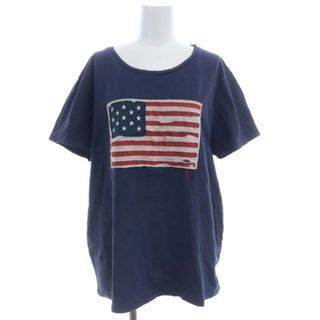 ポロラルフローレン(POLO RALPH LAUREN)のポロ ラルフローレン 星条旗 半袖 Tシャツ カットソー XL 紺 ネイビー(Tシャツ(半袖/袖なし))