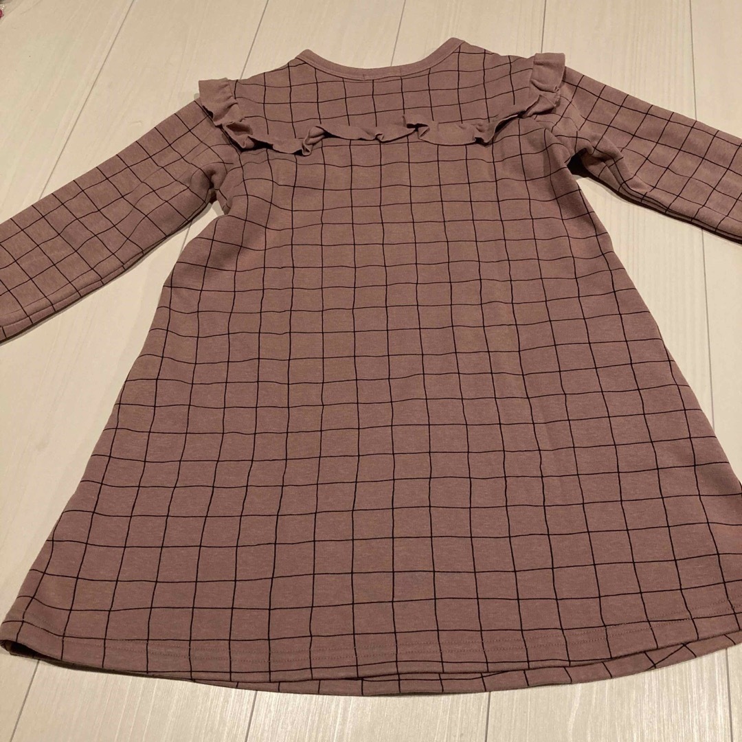 Seraph(セラフ)の美品　セラフ　裏起毛ワンピース　120 キッズ/ベビー/マタニティのキッズ服女の子用(90cm~)(ワンピース)の商品写真