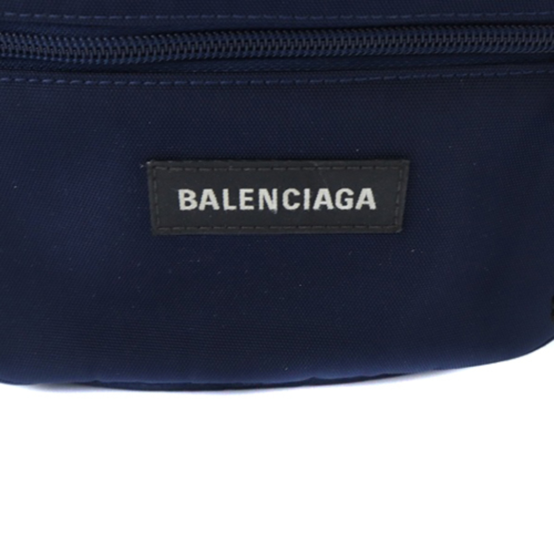 Balenciaga(バレンシアガ)のバレンシアガ エクスプローラー ベルトバッグ ウエストバッグ ロゴ 紺 メンズのバッグ(ウエストポーチ)の商品写真