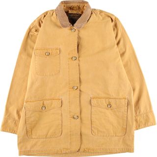 エディーバウアー(Eddie Bauer)の古着 90年代 エディーバウアー Eddie Bauer 黒タグ ハンティングジャケット レディースL ヴィンテージ /eaa412357(その他)