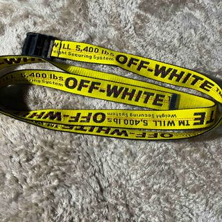 OFF-WHITE - 国内正規品 off-white インダストリアルベルト オフ