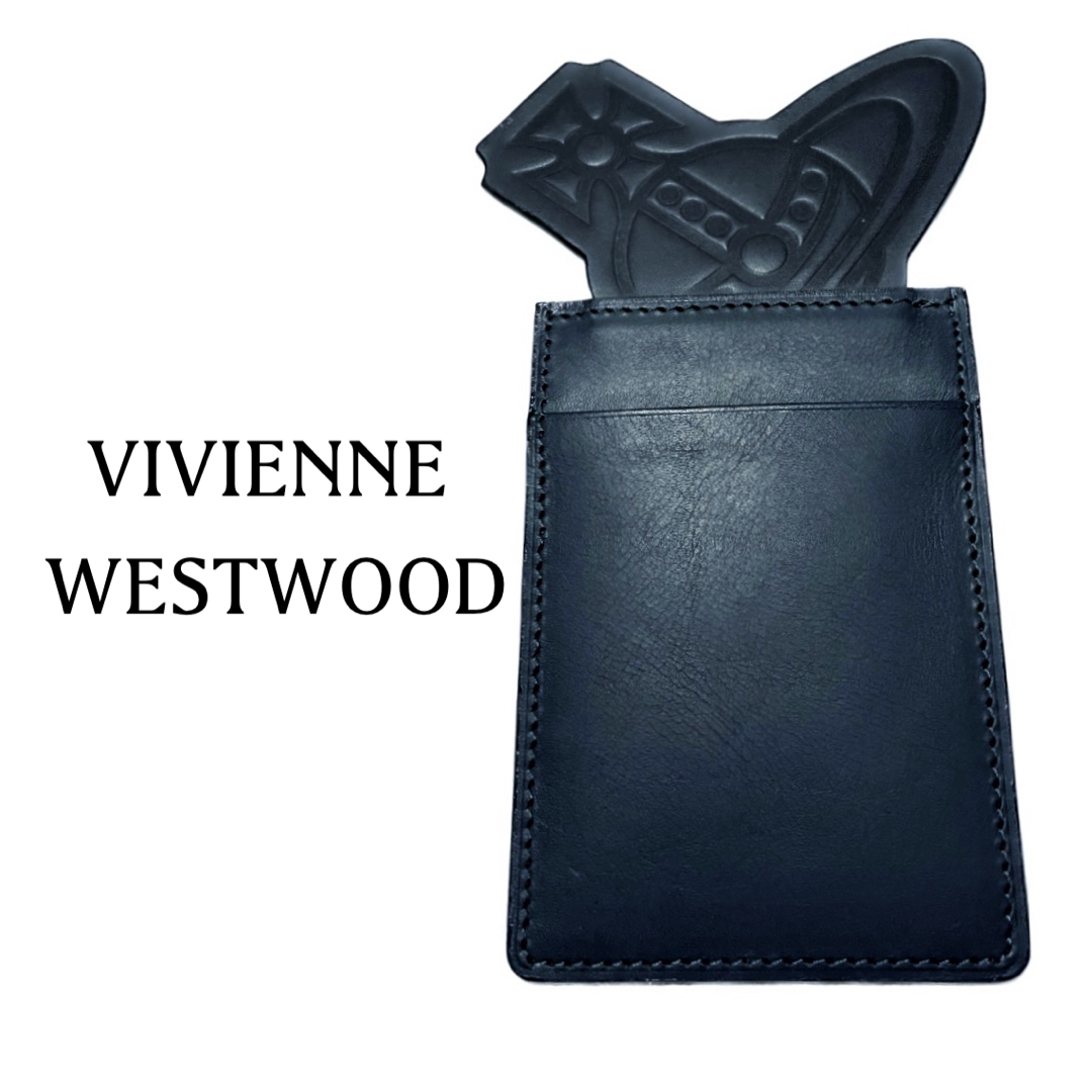 Vivienne Westwood(ヴィヴィアンウエストウッド)のヴィヴィアンウエストウッド【未使用】オーブ型 カードケース ウォレット レディースのファッション小物(パスケース/IDカードホルダー)の商品写真