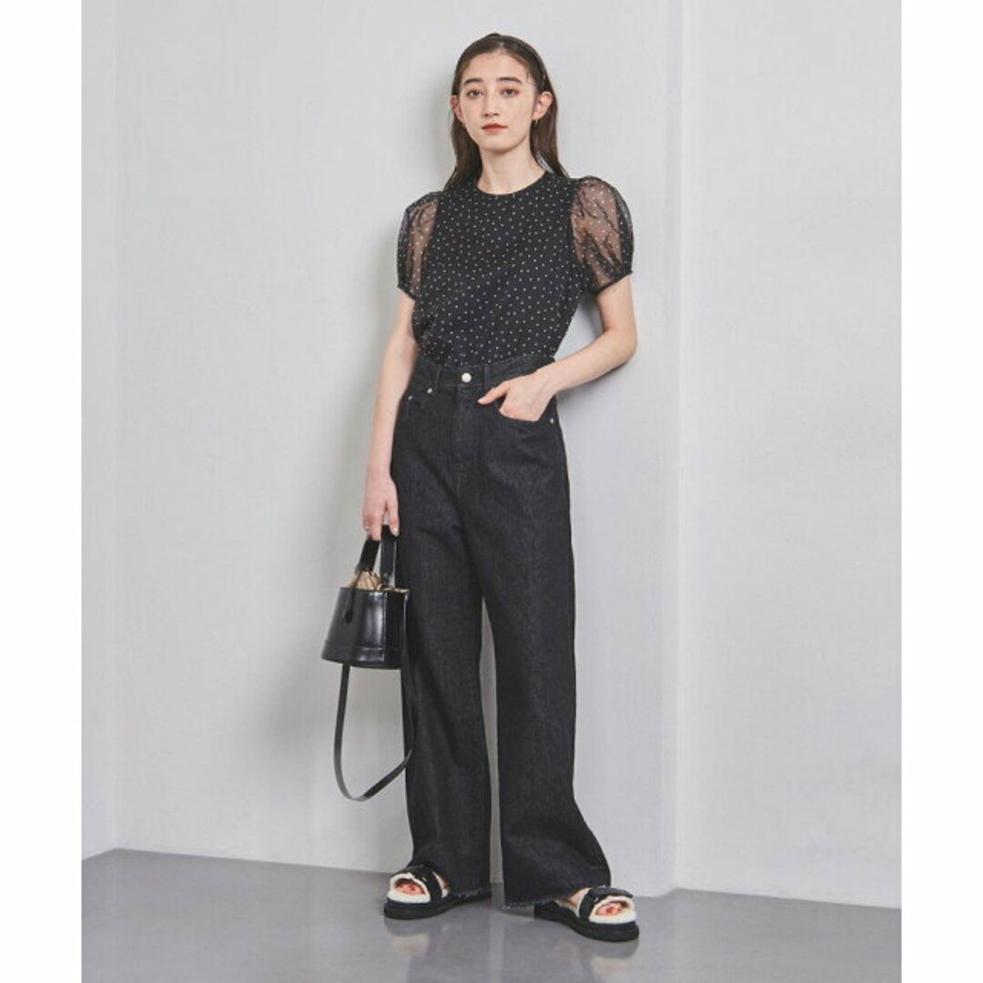 UNITED ARROWS(ユナイテッドアローズ)の【その他1】オーガンジー ミニパフ ショートスリーブ ブラウス レディースのトップス(カットソー(長袖/七分))の商品写真