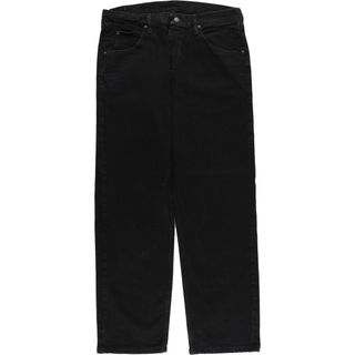 ラングラー(Wrangler)の古着 ラングラー Wrangler ブラックデニムパンツ メンズw34 /eaa415270(デニム/ジーンズ)