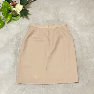 メルローズ(MELROSE)の美品 ラブレア LA・BREA 【F】 毛90％ スリット入 スカート 日本製(ひざ丈スカート)