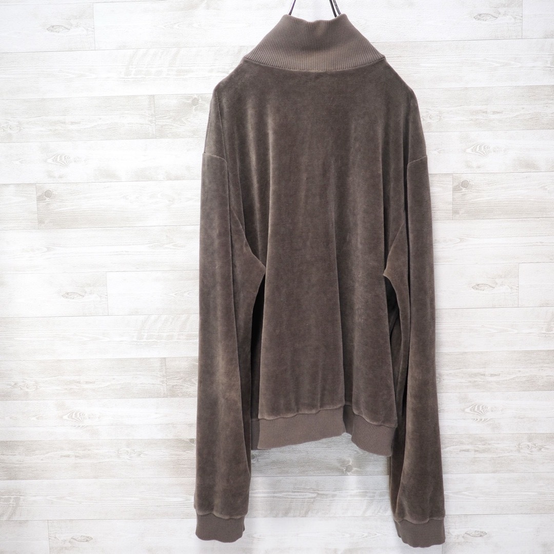 A.P.C(アーペーセー)のA.P.C. 00’sフランス製 ベロアトラックジャケット-Brown/4 メンズのトップス(ジャージ)の商品写真