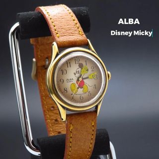 セイコー(SEIKO)のALBA Disney 腕時計 ミッキーマウス レトロ ミッキーの手(腕時計)