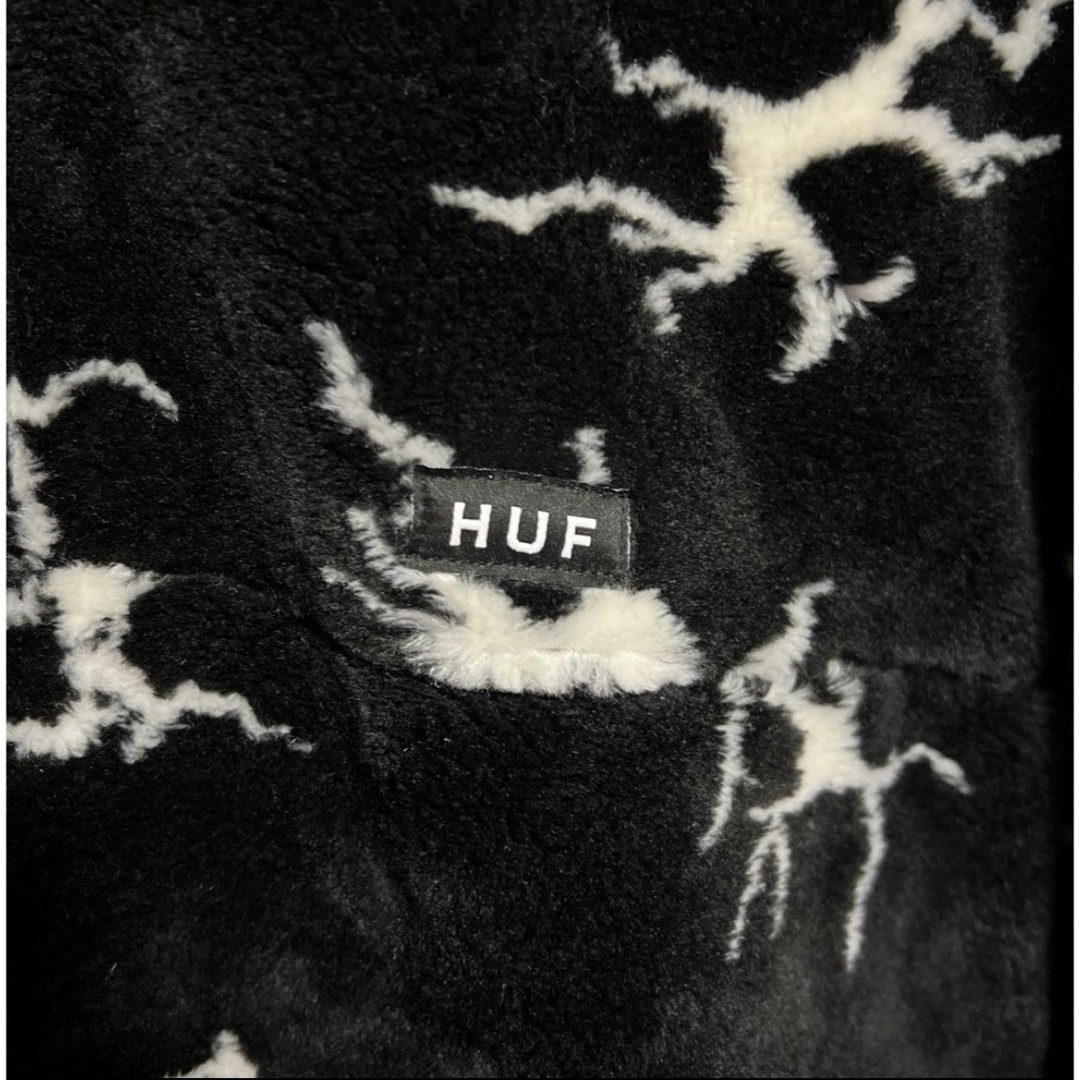 HUF(ハフ)のHUF ハーフジップ  フリース メンズのトップス(ニット/セーター)の商品写真