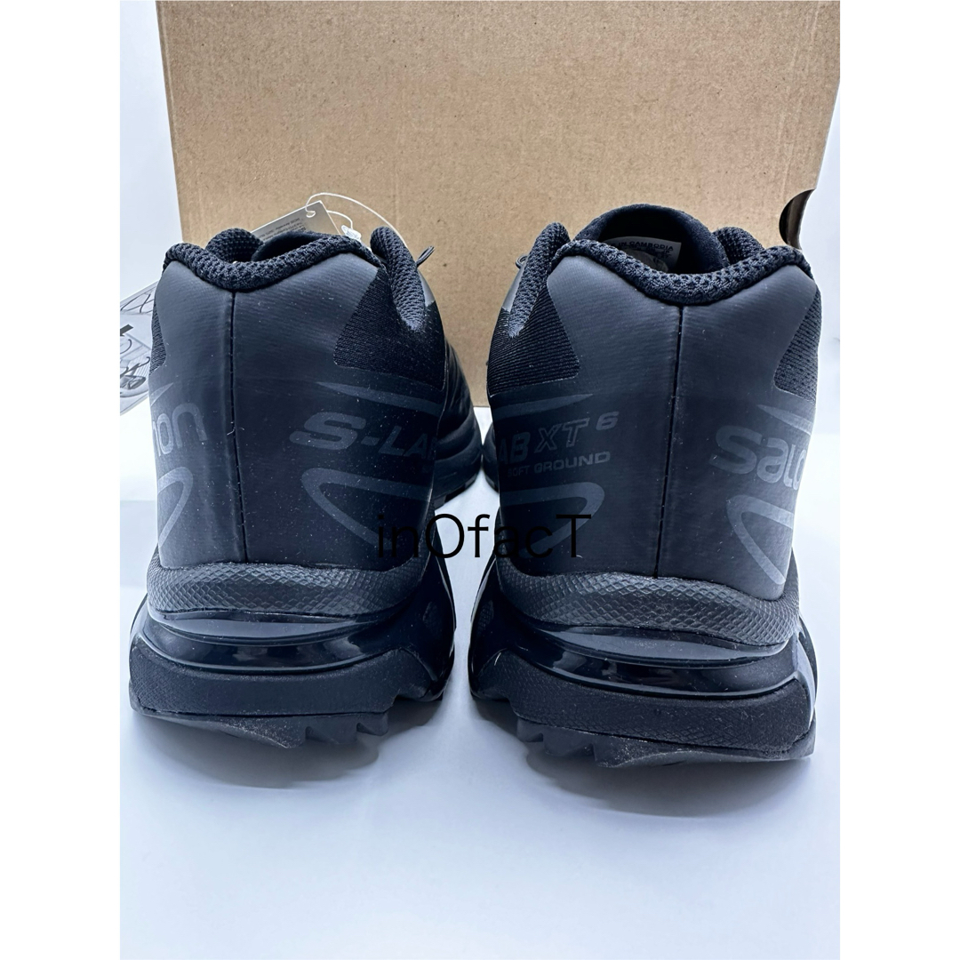 SALOMON(サロモン)の25cm 黒 SALOMON XT-6 サロモン ブラック ユニセックス メンズの靴/シューズ(スニーカー)の商品写真