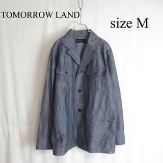 トゥモローランド(TOMORROWLAND)のTOMORROW LAND コットン テーラードジャケット カジュアル ブレザー(テーラードジャケット)