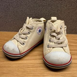 コンバース(CONVERSE)のCONVERSE  クリーム色(スニーカー)