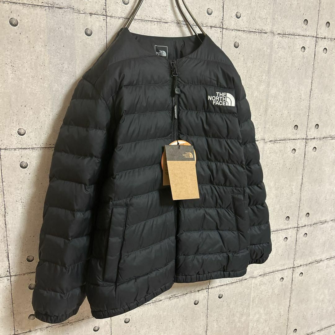 THE NORTH FACE(ザノースフェイス)の【新品】ノースフェイス　ダウンジャケット　BALL EX  タグ付　キッズ120 キッズ/ベビー/マタニティのキッズ服女の子用(90cm~)(コート)の商品写真