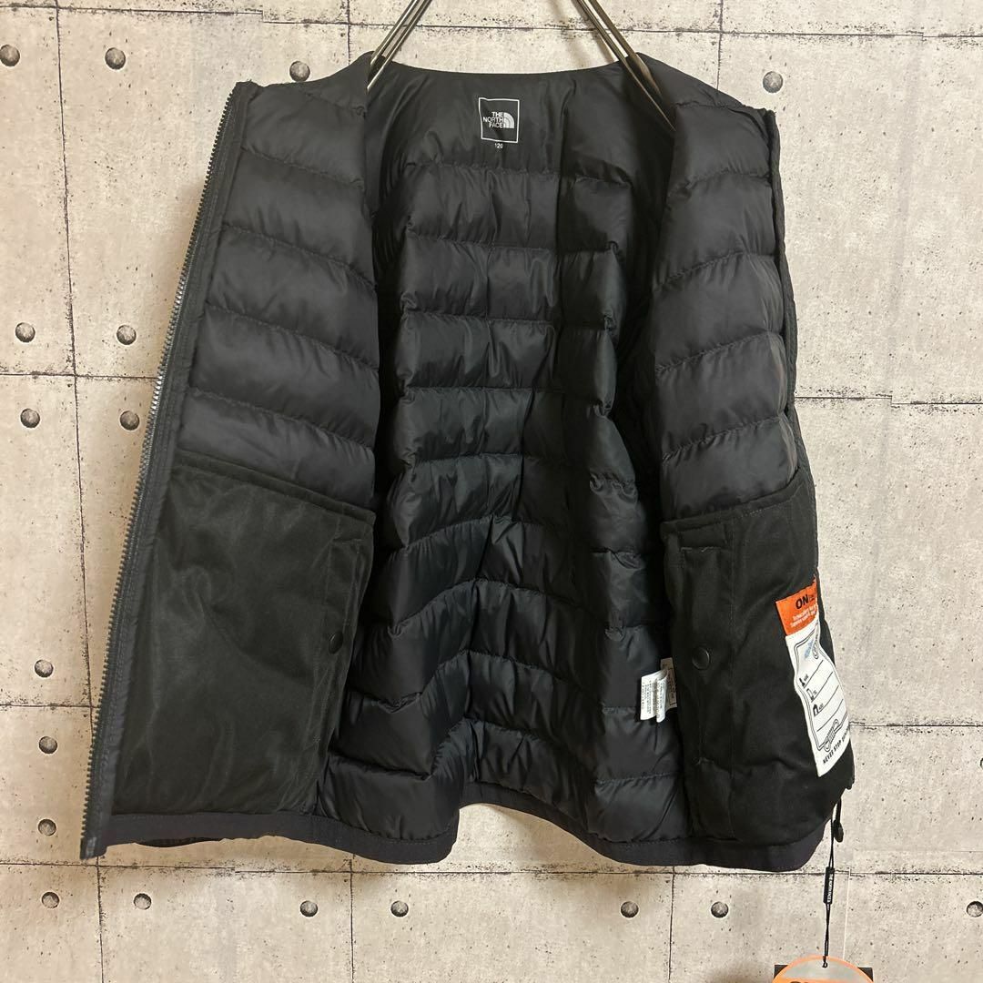 THE NORTH FACE(ザノースフェイス)の【新品】ノースフェイス　ダウンジャケット　BALL EX  タグ付　キッズ120 キッズ/ベビー/マタニティのキッズ服女の子用(90cm~)(コート)の商品写真