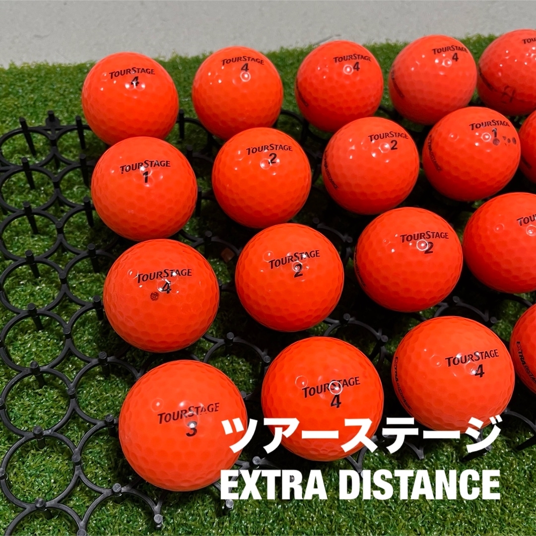 TOURSTAGE(ツアーステージ)のツアーステージ　EXTRA DISTANCE☆24球　ABランク スポーツ/アウトドアのゴルフ(その他)の商品写真