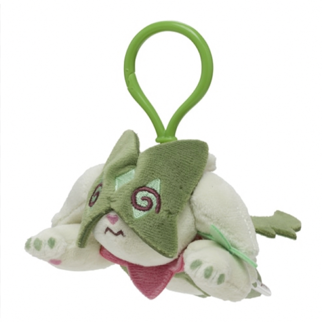 ポケモン(ポケモン)のマスコット ちからつきた マスカーニャ ぬいぐるみキーホルダー エンタメ/ホビーのおもちゃ/ぬいぐるみ(キャラクターグッズ)の商品写真