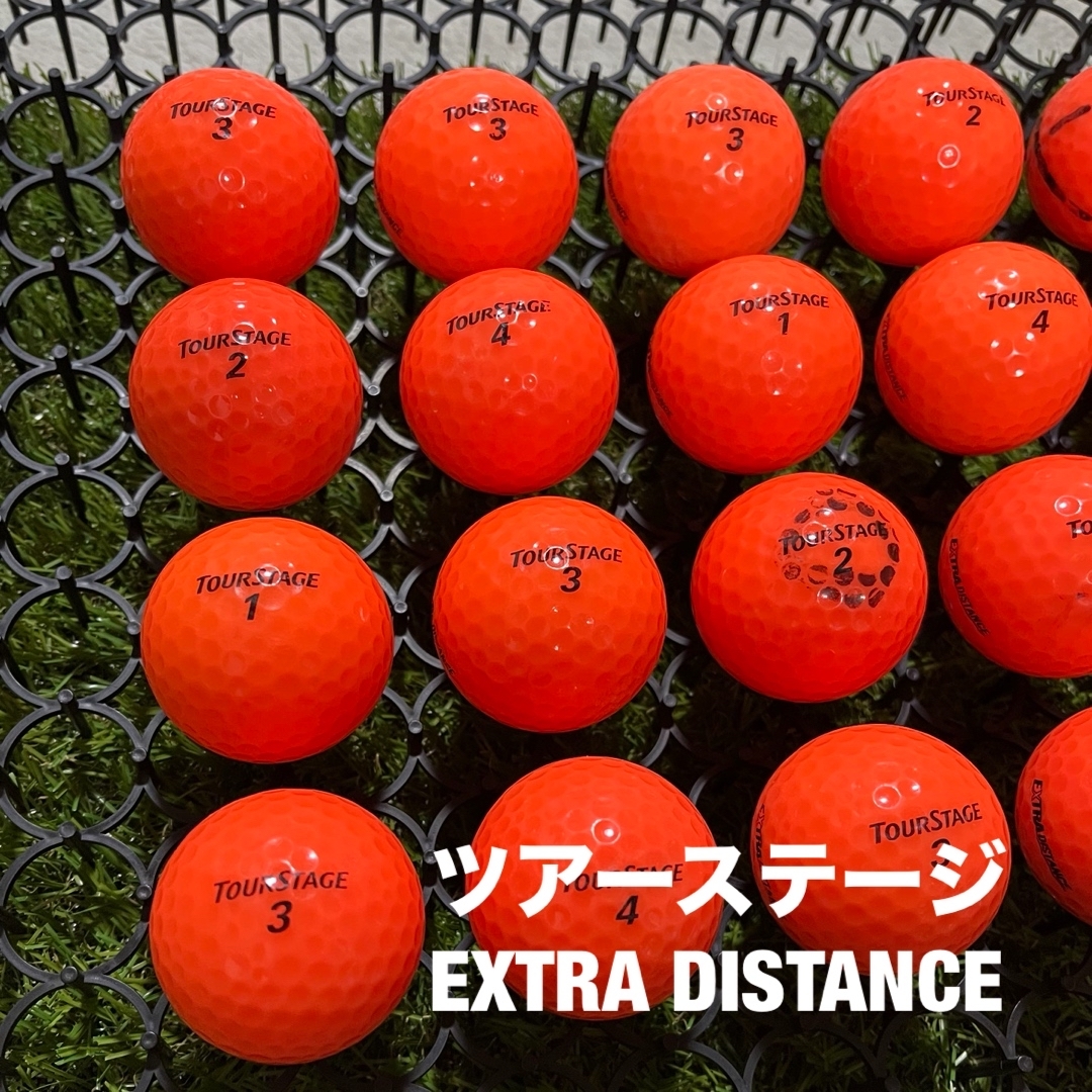 TOURSTAGE(ツアーステージ)のツアーステージ　EXTRA DISTANCE☆24球　Aランク スポーツ/アウトドアのゴルフ(その他)の商品写真