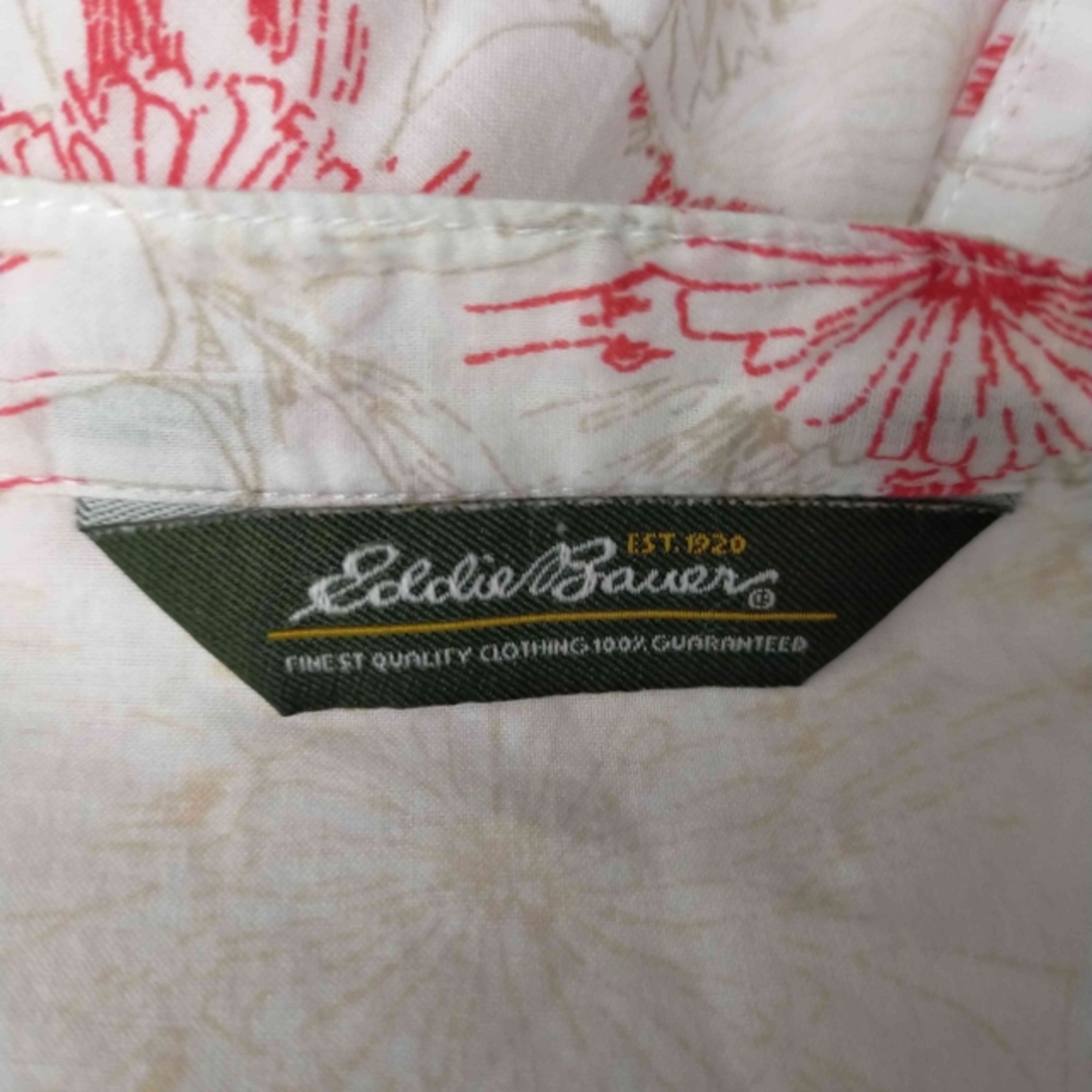 Eddie Bauer(エディーバウアー)のEddie Bauer(エディーバウアー) バンドカラー花柄シャツ レディース レディースのトップス(シャツ/ブラウス(長袖/七分))の商品写真