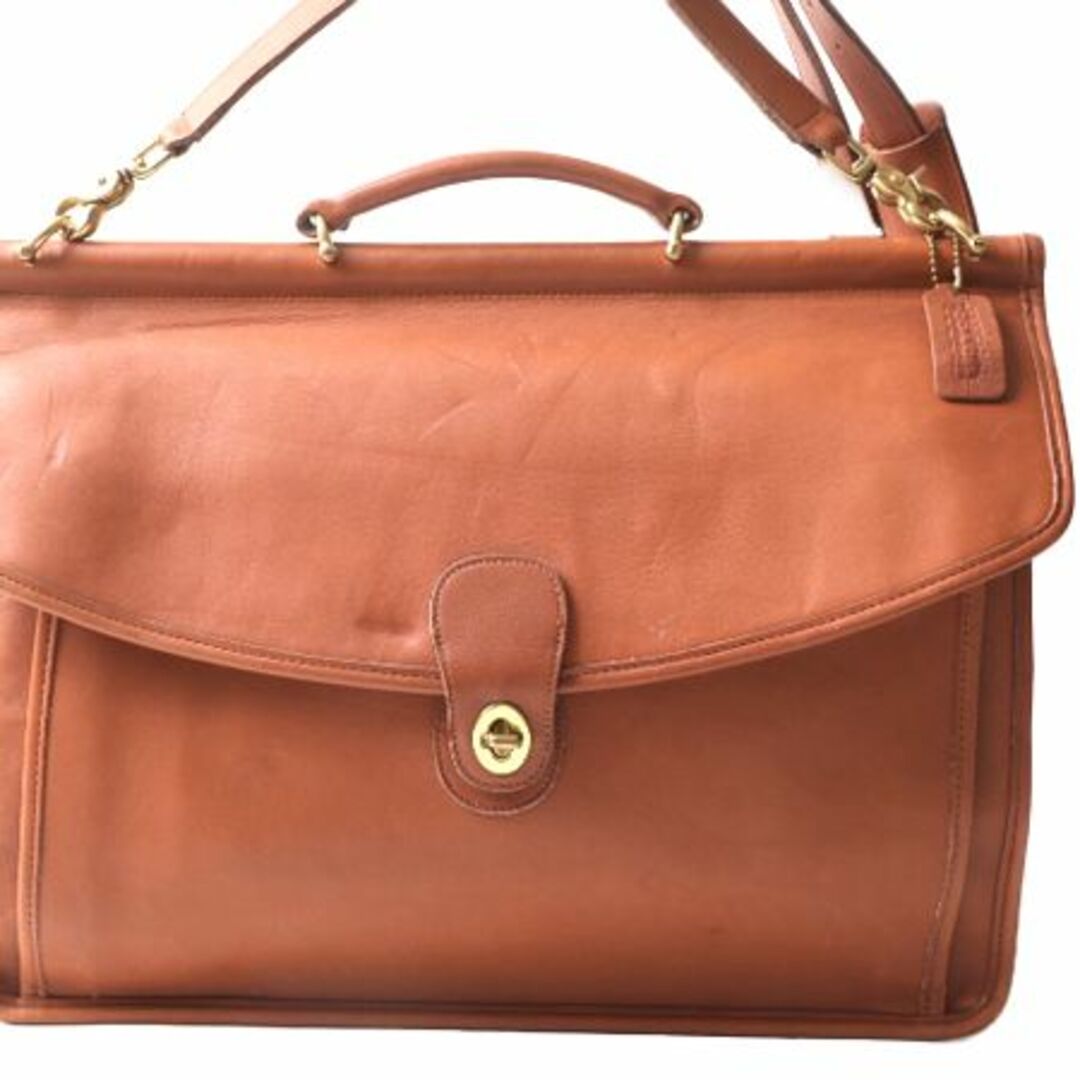 COACH - USA製 オールドコーチ 本革 レザー 2way レザーバッグ COACH - USA製 オールドコーチ 本革 レザー 2way レザーバッグ