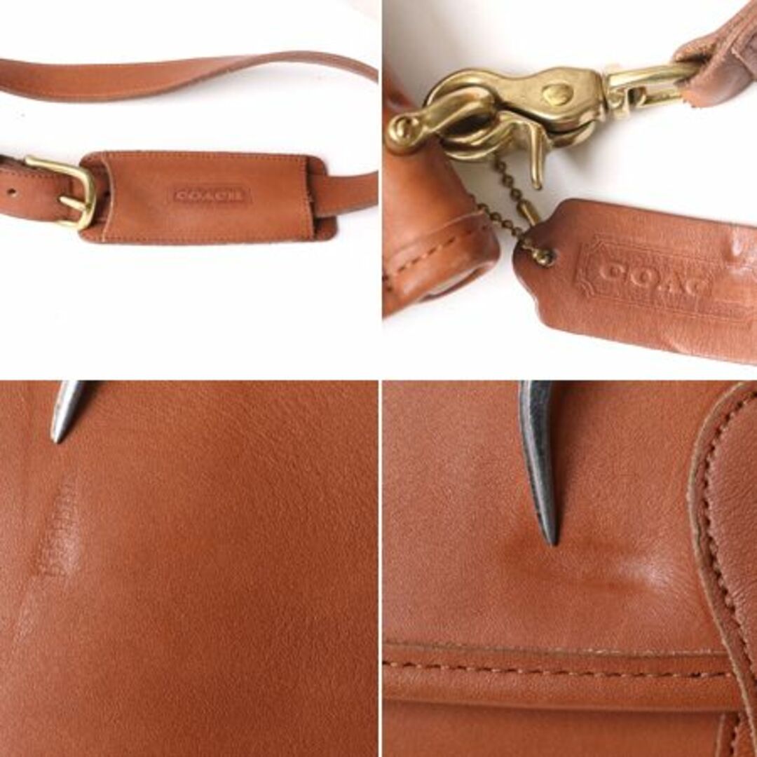 COACH - USA製 オールドコーチ 本革 レザー 2way レザーバッグ COACH - USA製 オールドコーチ 本革 レザー 2way レザーバッグ