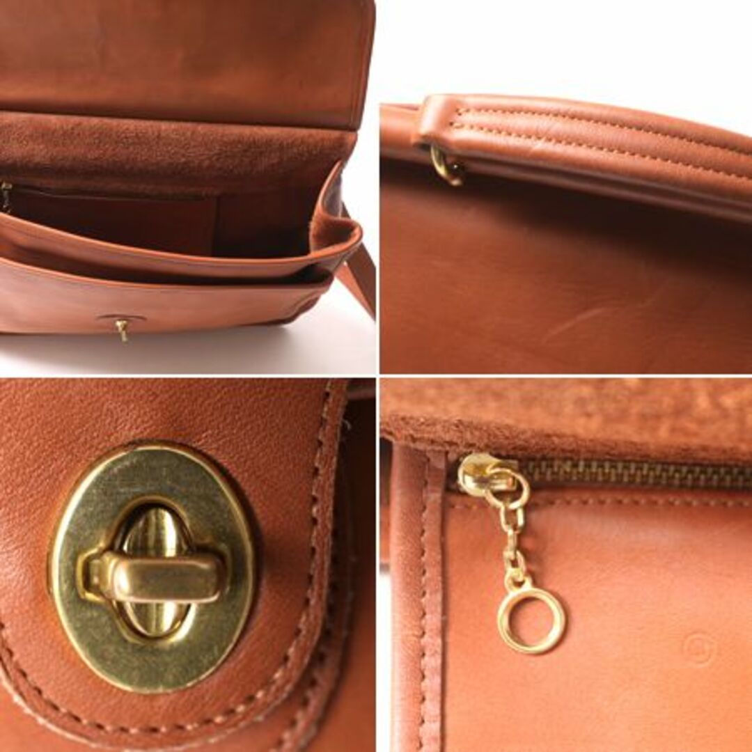COACH - USA製 オールドコーチ 本革 レザー 2way レザーバッグ COACH - USA製 オールドコーチ 本革 レザー 2way レザーバッグ