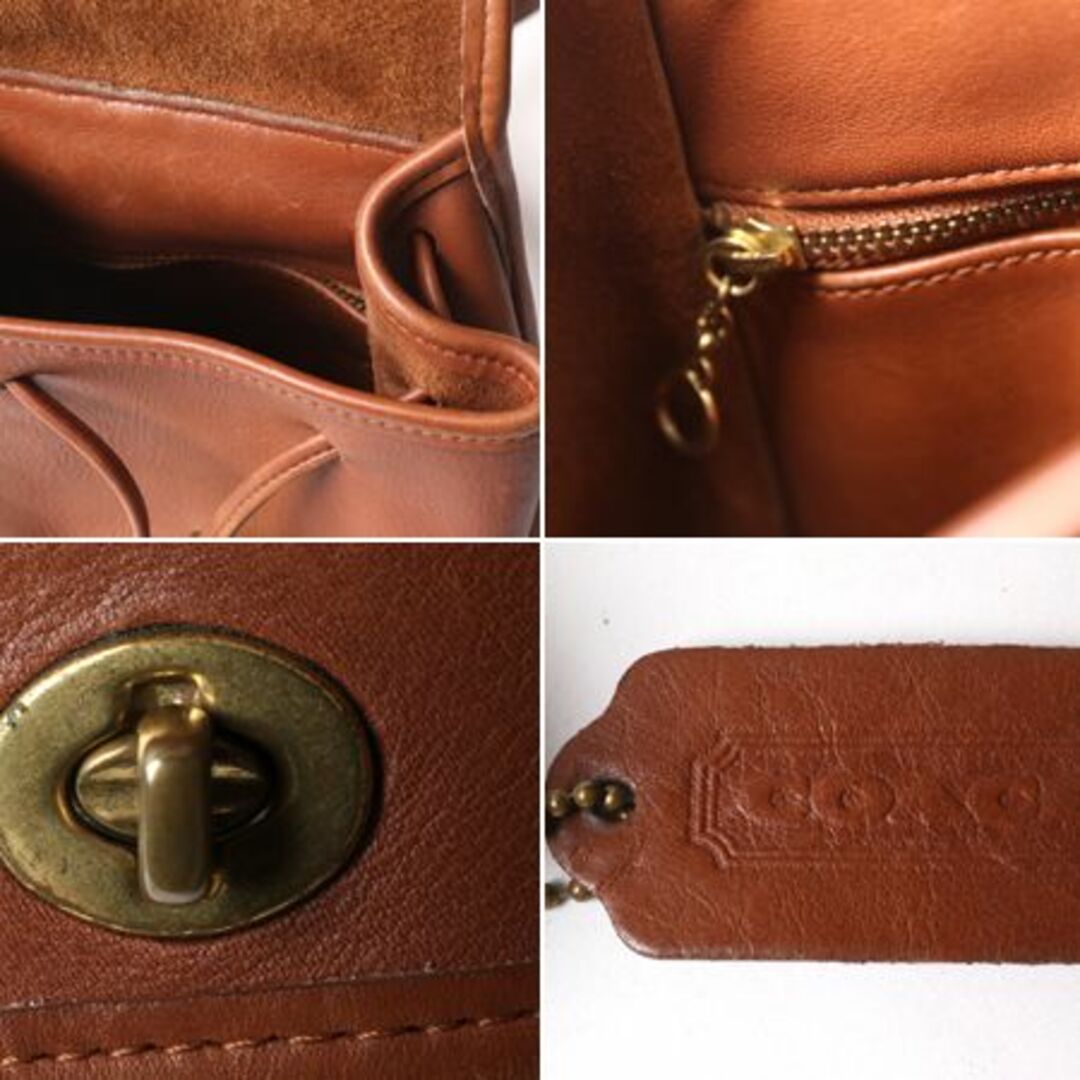 COACH - USA製 オールドコーチ 本革 レザー リュック サック COACH - USA製 オールドコーチ 本革 レザー リュック サック
