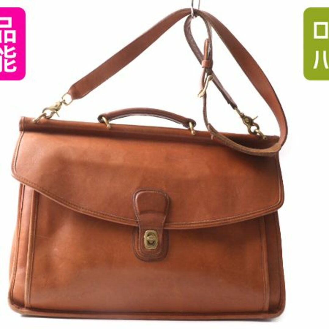 COACH - USA製 オールドコーチ 本革 レザー 2way レザーバッグ COACH - USA製 オールドコーチ 本革 レザー 2way レザーバッグ