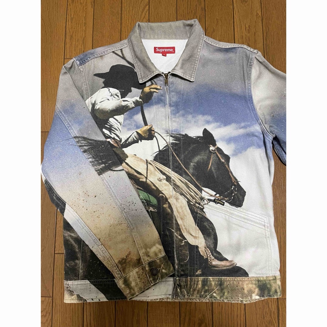 Supreme(シュプリーム)のSupreme Cowboy Denim Work Jacket Mサイズ メンズのジャケット/アウター(Gジャン/デニムジャケット)の商品写真