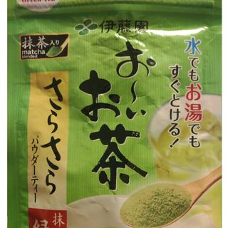 伊藤園 おーいお茶 抹茶入り緑茶 粉末 チャック付き袋タイプ(80g)(茶)