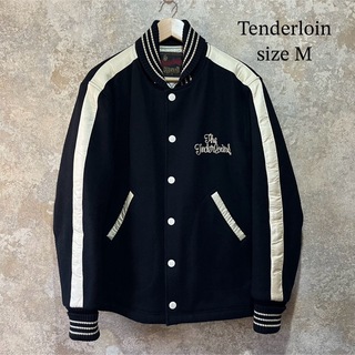 Tenderloin テンダーロイン ファラオジャケット スタジャン ロゴ刺繍