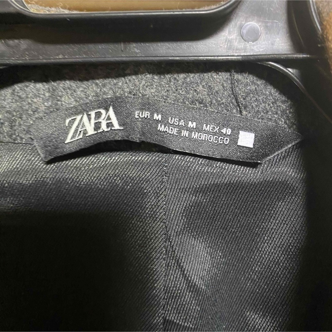 ZARA(ザラ)の【ZARA×MANTECO】ダブルチェスターコート メンズのジャケット/アウター(チェスターコート)の商品写真