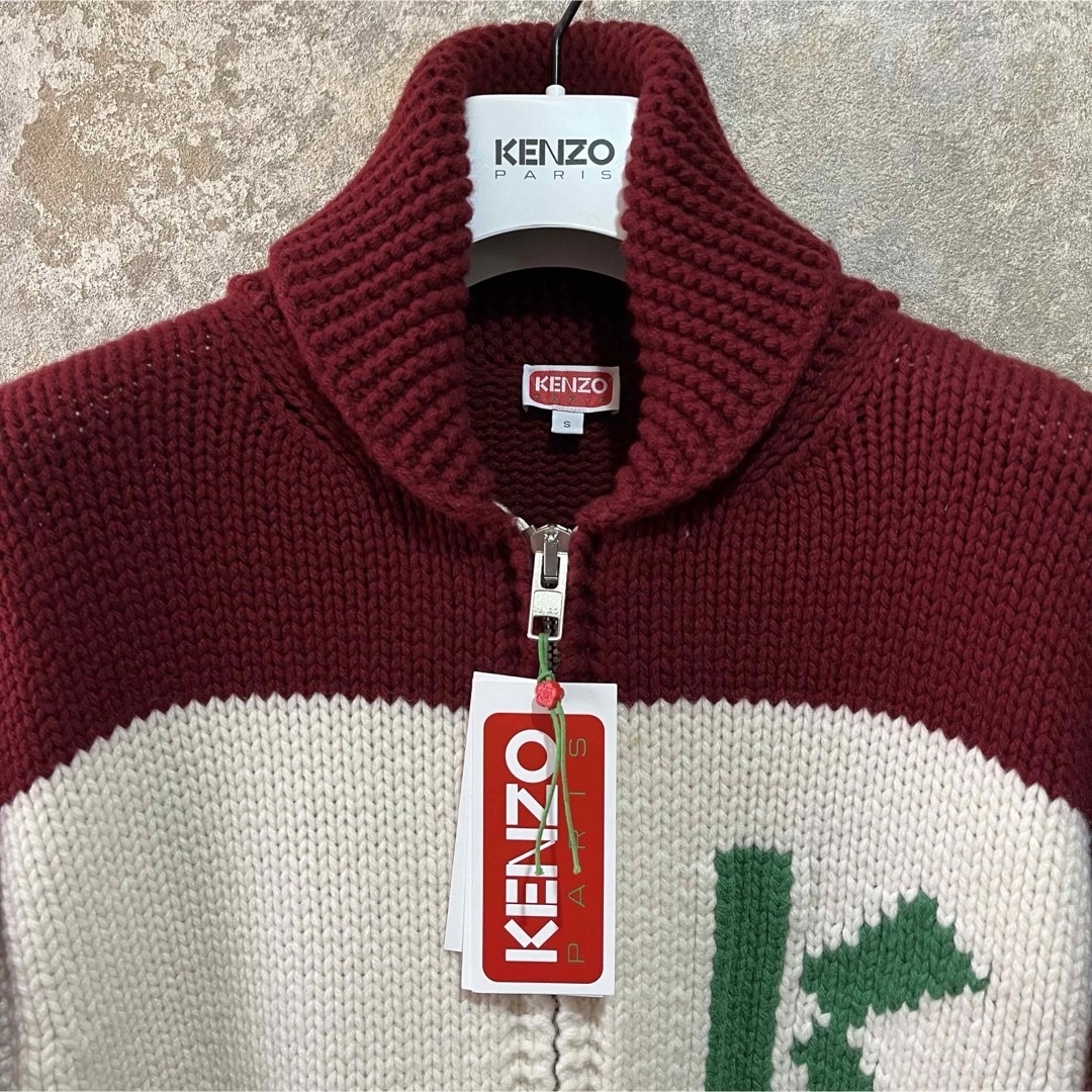 KENZO - タグ付き極美品 定価138600円 KENZO ケンゾー カウチン KENZO - タグ付き極美品 定価138600円 KENZO ケンゾー カウチン