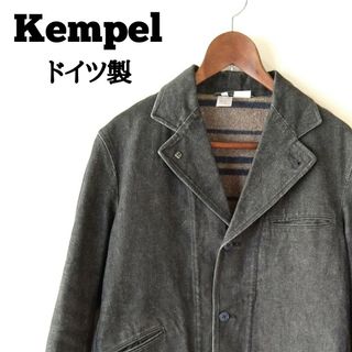 ケンペル(KEMPEL)のKempel　ケンペル　ブラックデニムジャケット　2way　ドイツ製　古着(Gジャン/デニムジャケット)