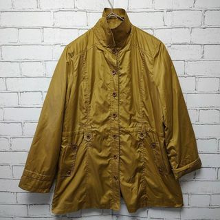 【vie paisible】トップス (L) イエロー フェミニン アウター(パーカー)