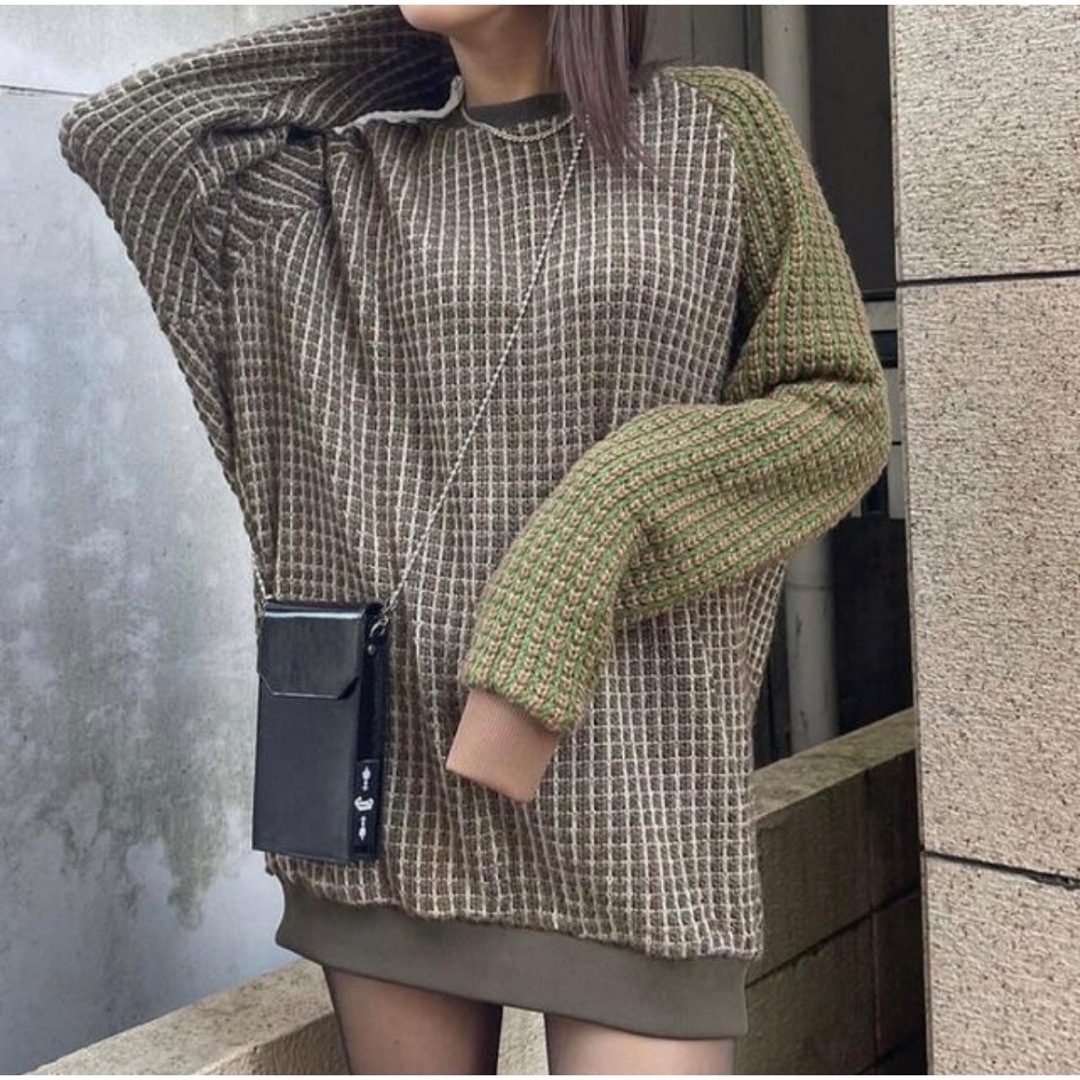 JUEMI(ジュエミ)の福袋店舗限定カラーKHAKI  ニット/juemi レディースのトップス(ニット/セーター)の商品写真