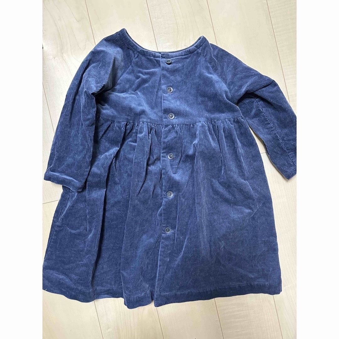 YB様おまとめ　ハンドメイド＊コーデュロイワンピース110他　全5セット キッズ/ベビー/マタニティのキッズ服女の子用(90cm~)(ワンピース)の商品写真