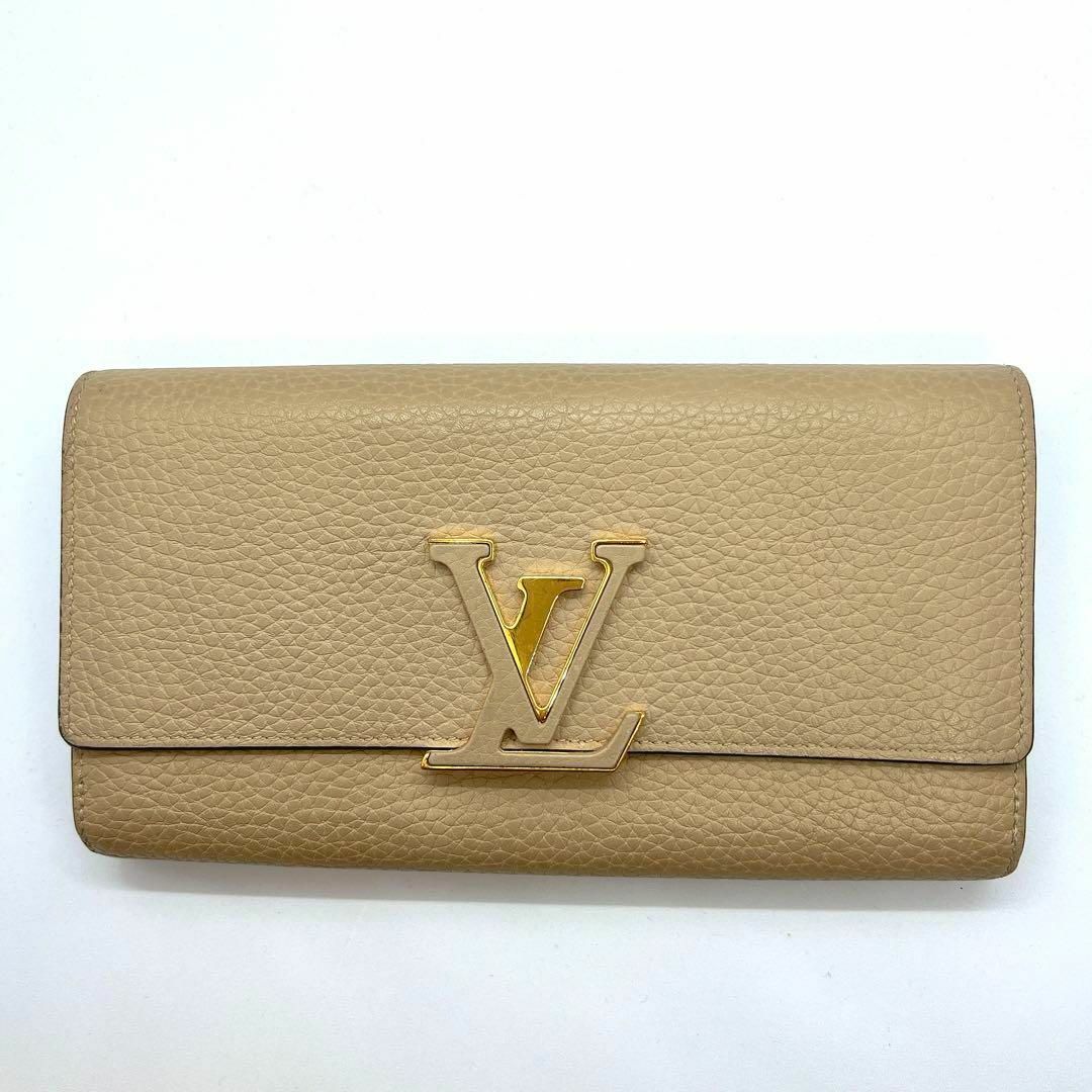 LOUIS VUITTON(ルイヴィトン)のルイヴィトン M61249 トリヨン ポルトフォイユ カプシーヌ 長財布 レディースのファッション小物(財布)の商品写真