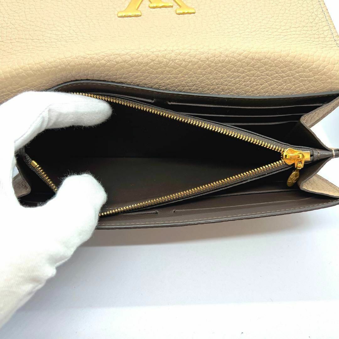 LOUIS VUITTON(ルイヴィトン)のルイヴィトン M61249 トリヨン ポルトフォイユ カプシーヌ 長財布 レディースのファッション小物(財布)の商品写真