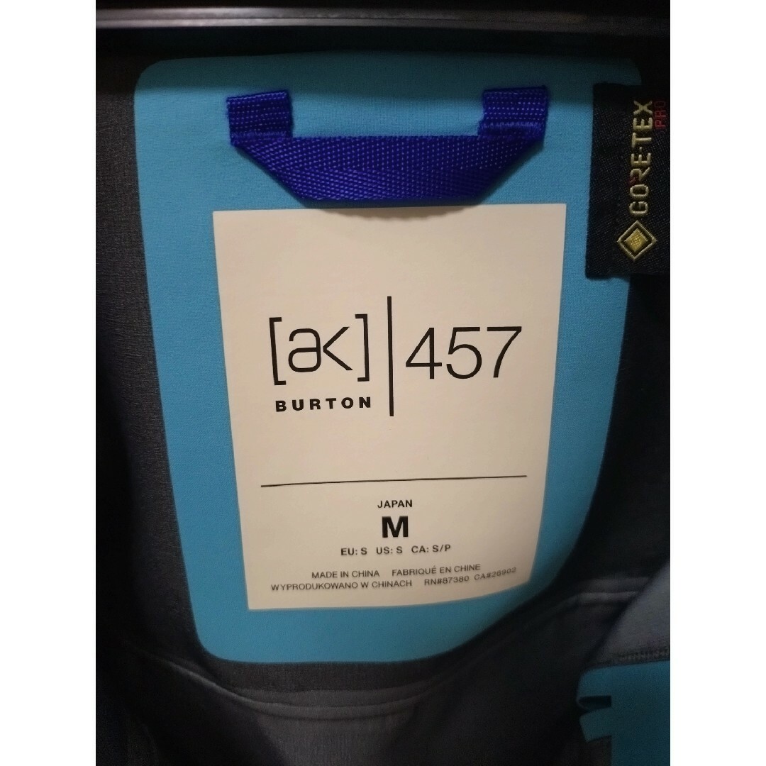 AK457 - BURTON GUIDE JACKET AK457 Mサイズの通販 by ぺ's shop AK457 - BURTON GUIDE JACKET AK457 Mサイズの通販 by ぺ's shop