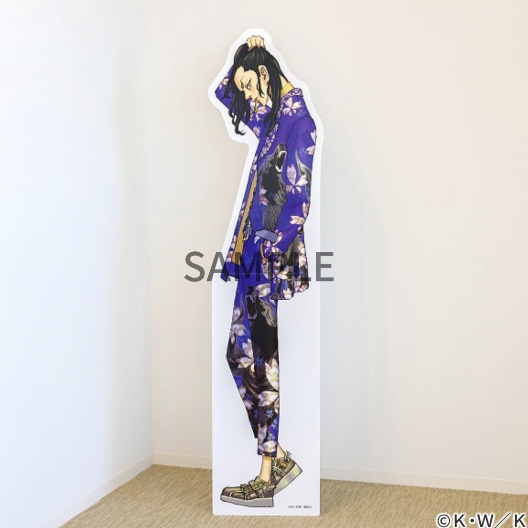 東京リベンジャーズ 原画展 等身大スタンディ パネル 場地圭介の 東京リベンジャーズ 原画展 等身大スタンディ パネル 場地圭介の