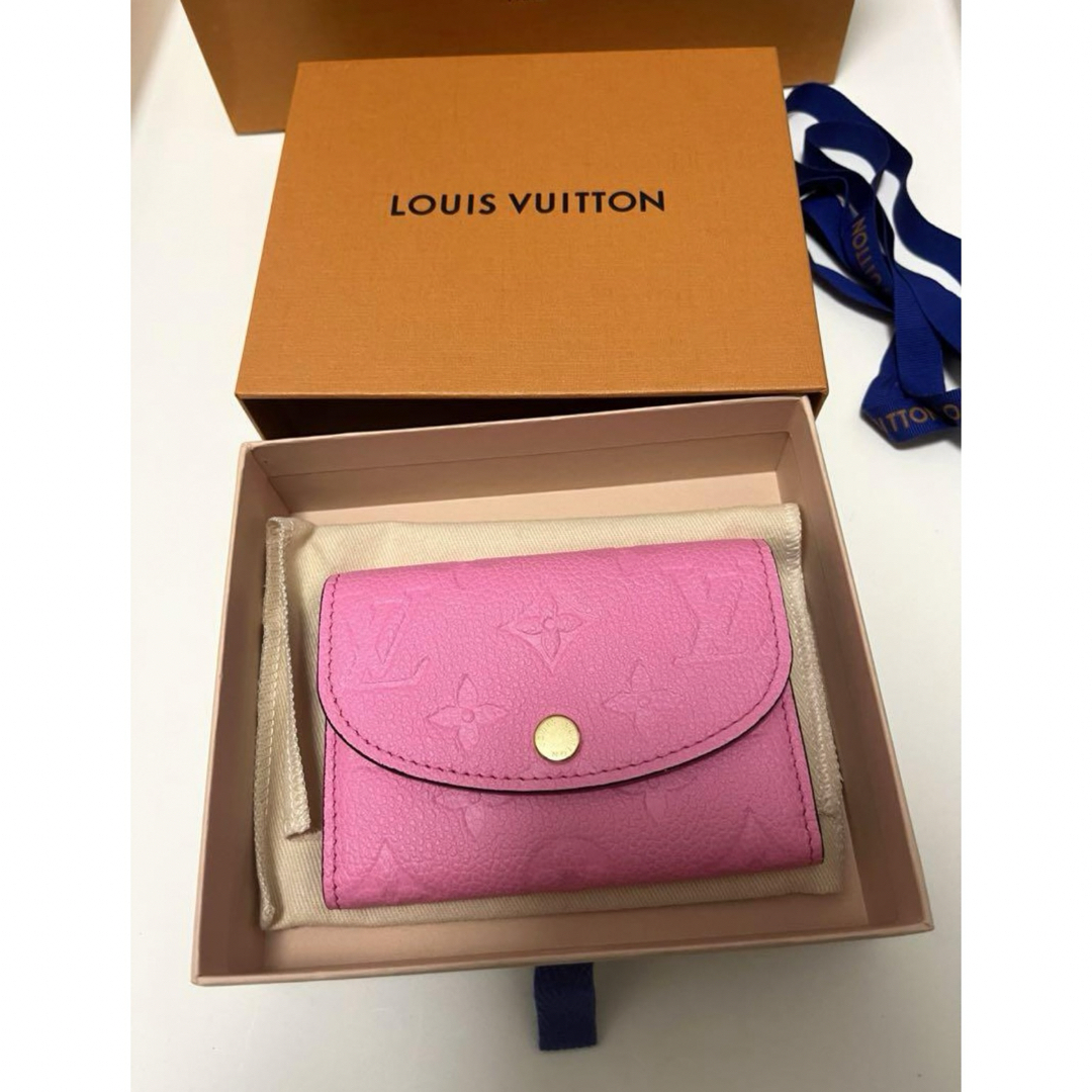 LOUIS VUITTON ポルトモネ・ロザリ ミニ財布 ローズロリポップ | フリマアプリ ラクマ