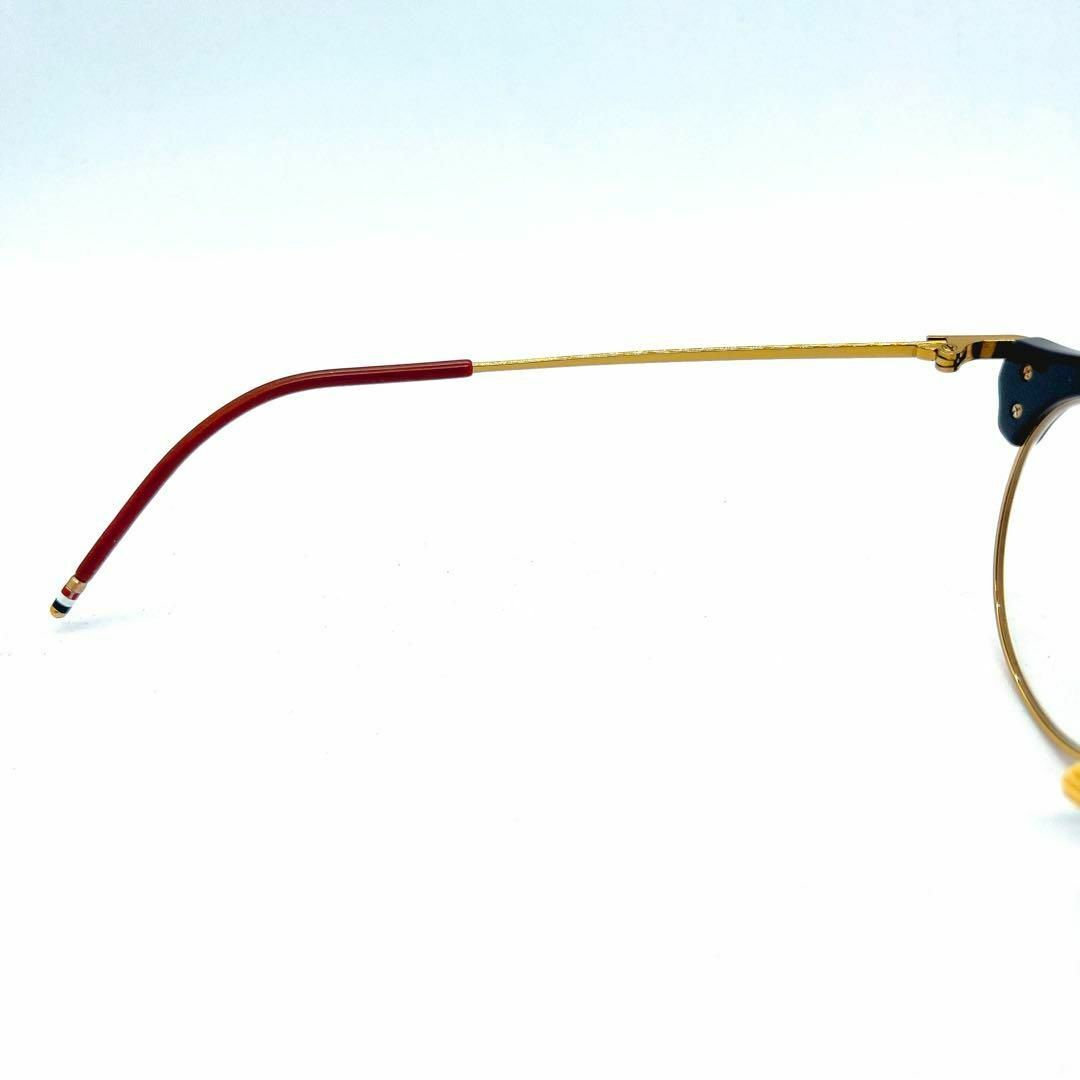 THOM BROWNE(トムブラウン)のトムブラウン TB-706-B NVY GLD 50 度入りメガネ　ユニセックス レディースのファッション小物(サングラス/メガネ)の商品写真