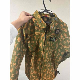 アベイシングエイプ(A BATHING APE)の稀少 山P着用 A BATHIG Ape 90s 2way レインジャケット(ナイロンジャケット)