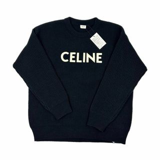 celine - セリーヌ CELINE クルーネック 長袖ニット パープル 42サイズ ...